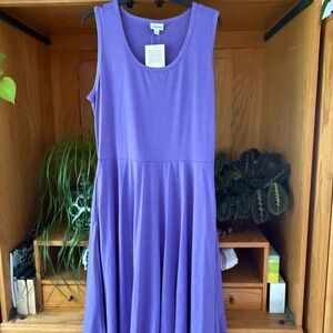 LuLaRoe Vibrant Purple Dress